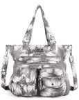 Large Muti-Pocket Women tie-dye Hobo Shoulder Bag-Angelkiss Bag