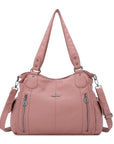 Angel Kiss Ladies roomy washed handbag-Angelkiss Bag