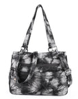 shoulder| crossbody handbag | hobo tote tie-dye