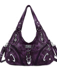 Hobo tie-dye vintage shoulder purse-Angelkiss Bag