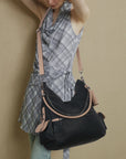 Vegan PU Leather Tote Shoulder Bag, Large Capacity – Ideal for Work, School, Business & Travel