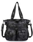Large Muti-Pocket Women tie-dye Hobo Shoulder Bag-Angelkiss Bag