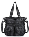 Large Muti-Pocket Women tie-dye Hobo Shoulder Bag-Angelkiss Bag