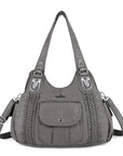 Women Waterproof Hobo Shoulder Purses and Handbags-Angelkiss Bag