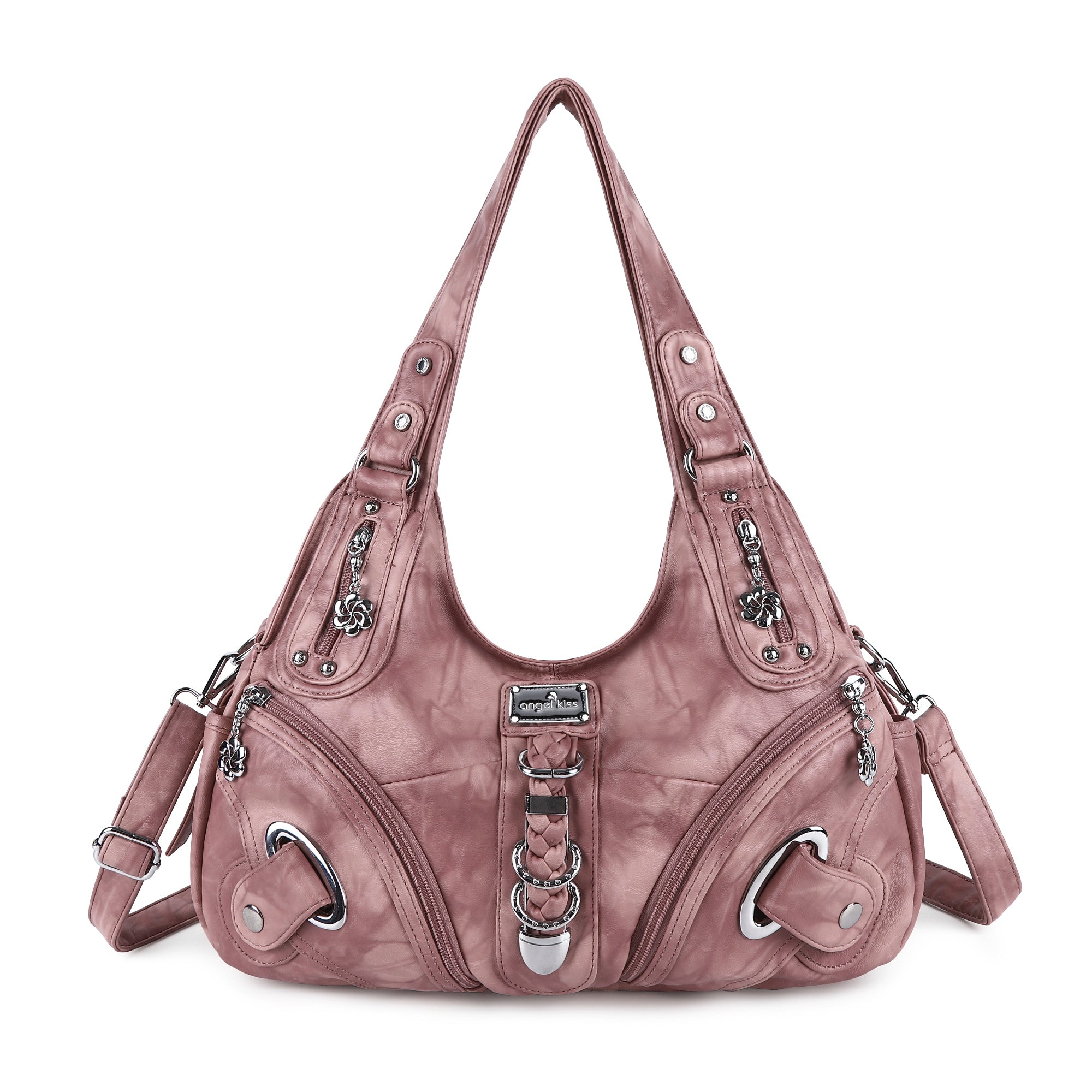 Hobo tie-dye vintage shoulder purse-Angelkiss Bag