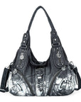 Hobo Tie-Dye Multilayer separation Comfort Shoulder bag-Angelkiss Bag