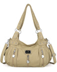 Stylish women's large capacity shoulder bags and hobo bags-Angelkiss Bag