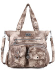 Large Muti-Pocket Women tie-dye Hobo Shoulder Bag-Angelkiss Bag