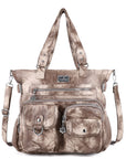 Large Muti-Pocket Women tie-dye Hobo Shoulder Bag-Angelkiss Bag