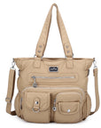 Large Muti-Pocket Women Hobo Shoulder Bag-Angelkiss Bag