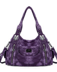 Women handbag with High Quality Washed PU Multi-function Bag-Angelkiss Bag