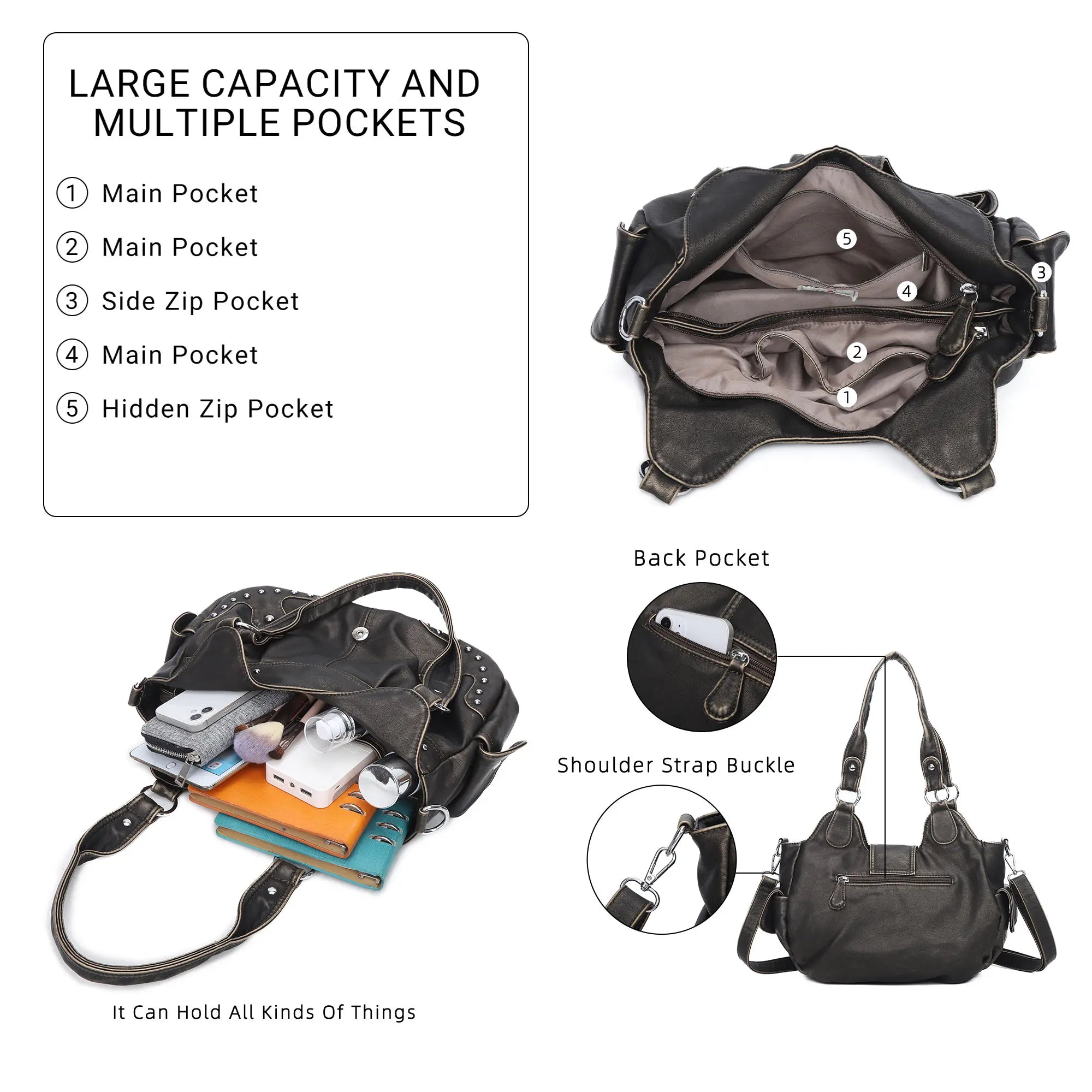 Ladies exquisite chic denim handbag satchel | Angel kiss