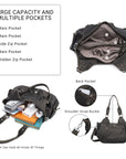 Ladies exquisite chic denim handbag satchel | Angel kiss