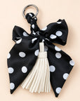 Vintage-Inspired Garden Bag Charm with Cascading Flowers