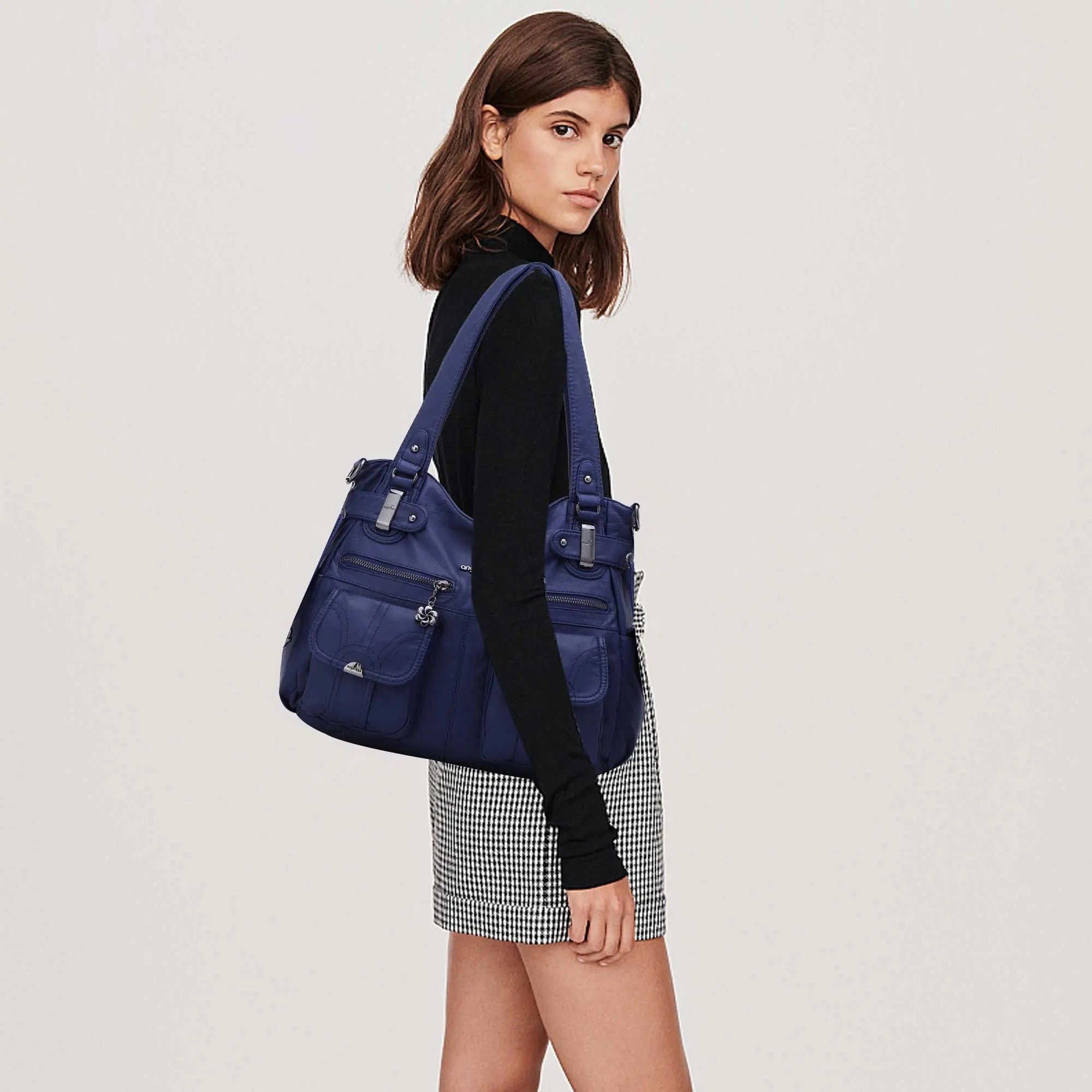 Fashionable Large Capacity Hobo Bag | Angelkiss Bag