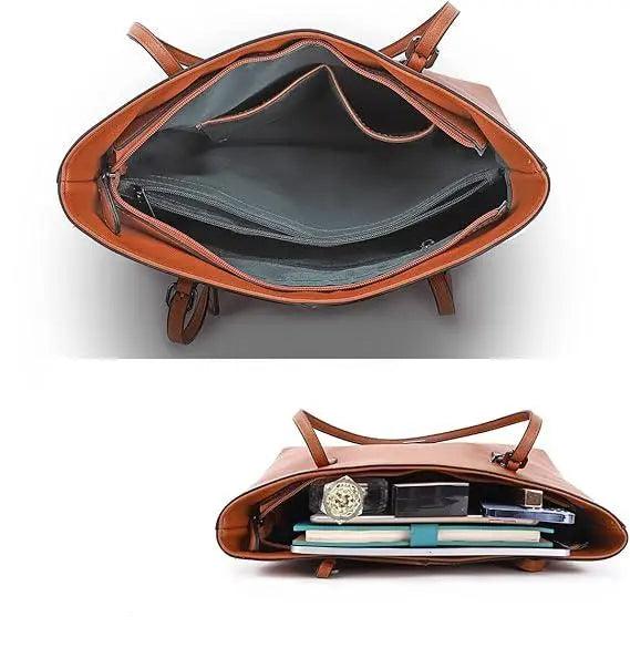 Lady briefcase hobo tote purse & shoulder handbag