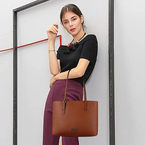 Lady briefcase hobo tote purse & shoulder handbag