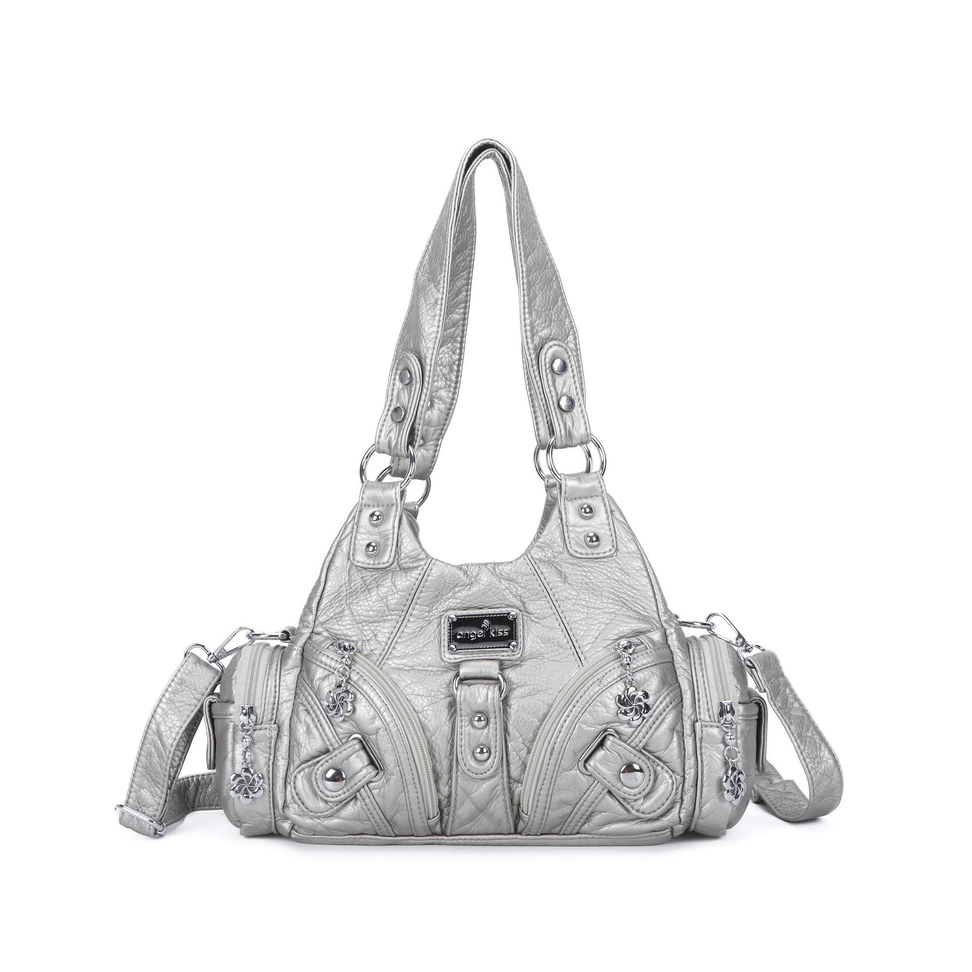 Retro tie-dye adjustable chic shopping tote
