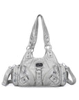 Retro tie-dye adjustable chic shopping tote