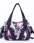washed tie-dyeDaily women simple unique hobo handbag