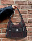Art style Multi-functional vintage classic holiday/dinner/party/cross-over handbag