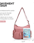 Creative spacious diagonal bag