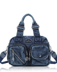 Vintage Green Handbag & Wallet Set|Large Capacity Tote for Women