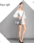 plaid art chic crossbody bag /handbag