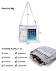 Women's business washed Comfort shoulder bag-Angelkiss Bag