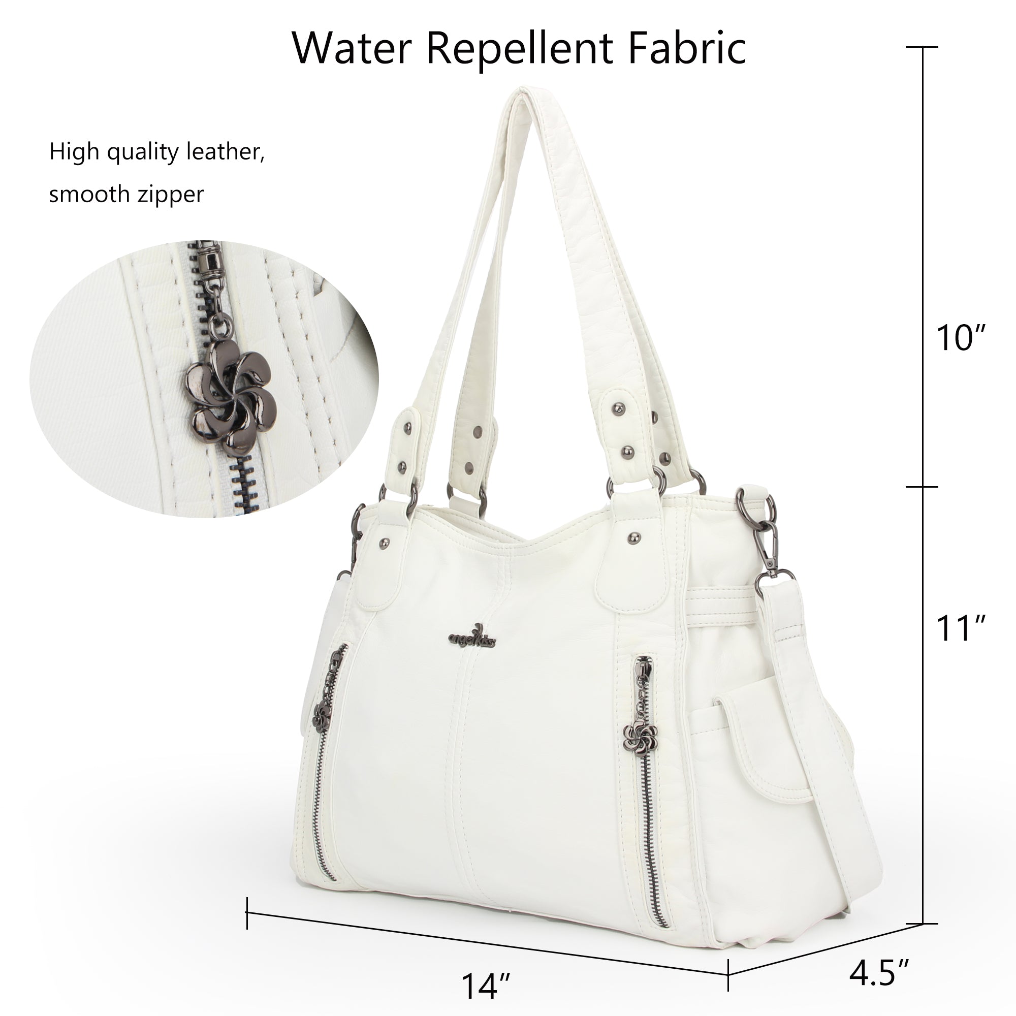 Angel Kiss Ladies Solid Color Vintage Handbag – Angelkiss Bag