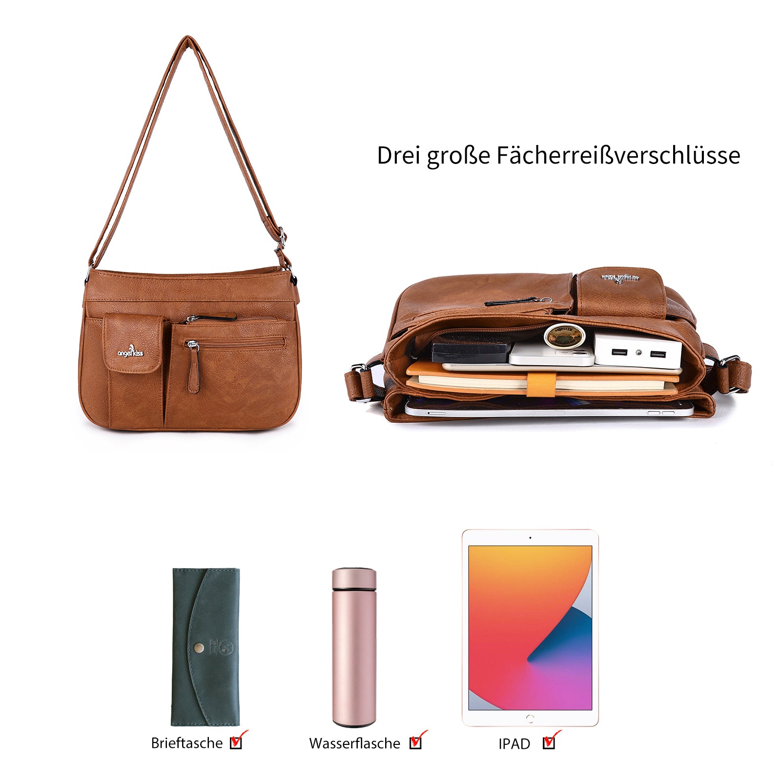 Stylish Daily Lightweight  women  LuxuryCrossbody Bag | Angel Kiss bag-Angelkiss Bag