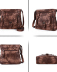 Solid color tie-dye crossbody bag-Angelkiss Bag