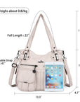 Fashionable Handbags Women Tote Shoulder Top Handle Satchel Hobo Bags-Angelkiss Bag