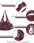Roomy HOBO Women's Shoulder Bag-Angelkiss Bag
