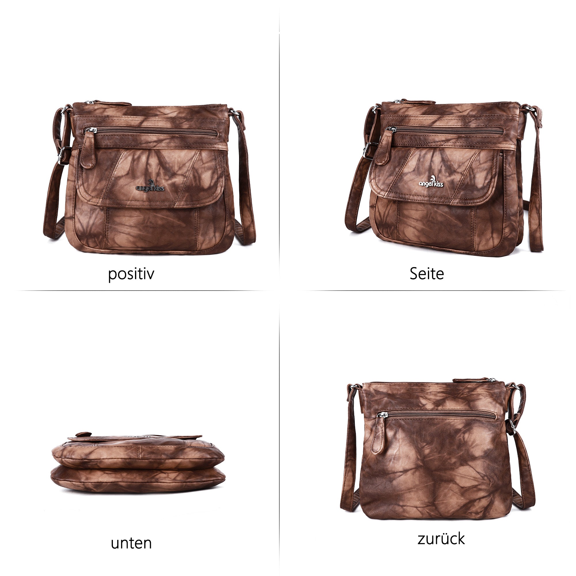 Women's tie-dye Daily shoulder bag-Angelkiss Bag