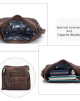 Women's tie-dye denim vintage crossbody bag-Angelkiss Bag