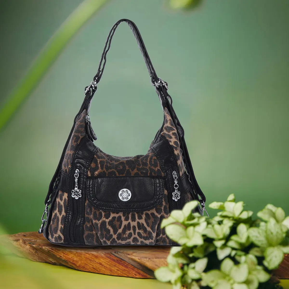 Art style Multi-functional vintage classic holiday/dinner/party/cross-over handbag