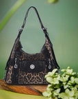 Art style Multi-functional vintage classic holiday/dinner/party/cross-over handbag