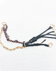 Mixed-Style Bag Chain | Fashion Chain Accessory with Metal and Rope Details
