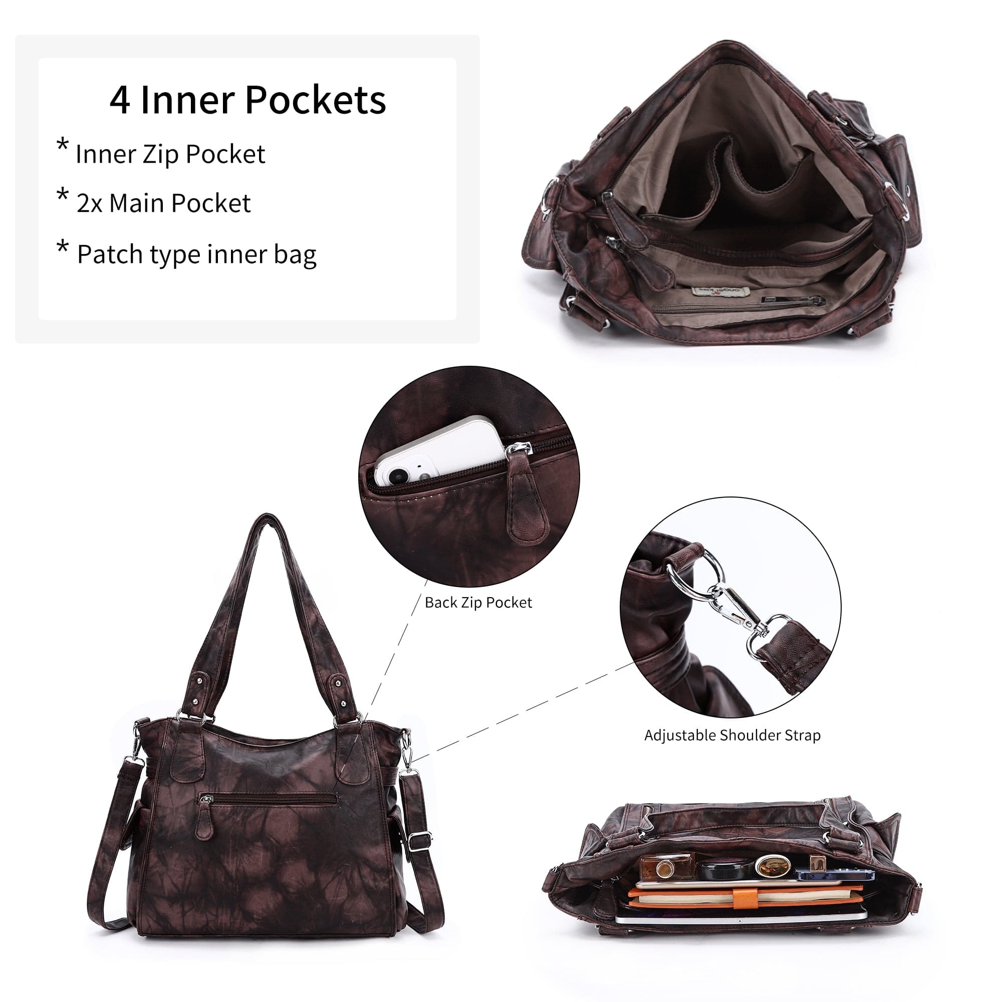 Angel Kiss lady tie-dye handbag-Angelkiss Bag