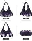 Hobo Tie-Dye Multilayer separation Comfort Shoulder bag-Angelkiss Bag