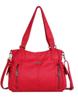Angel Kiss Ladies roomy washed handbag-Angelkiss Bag
