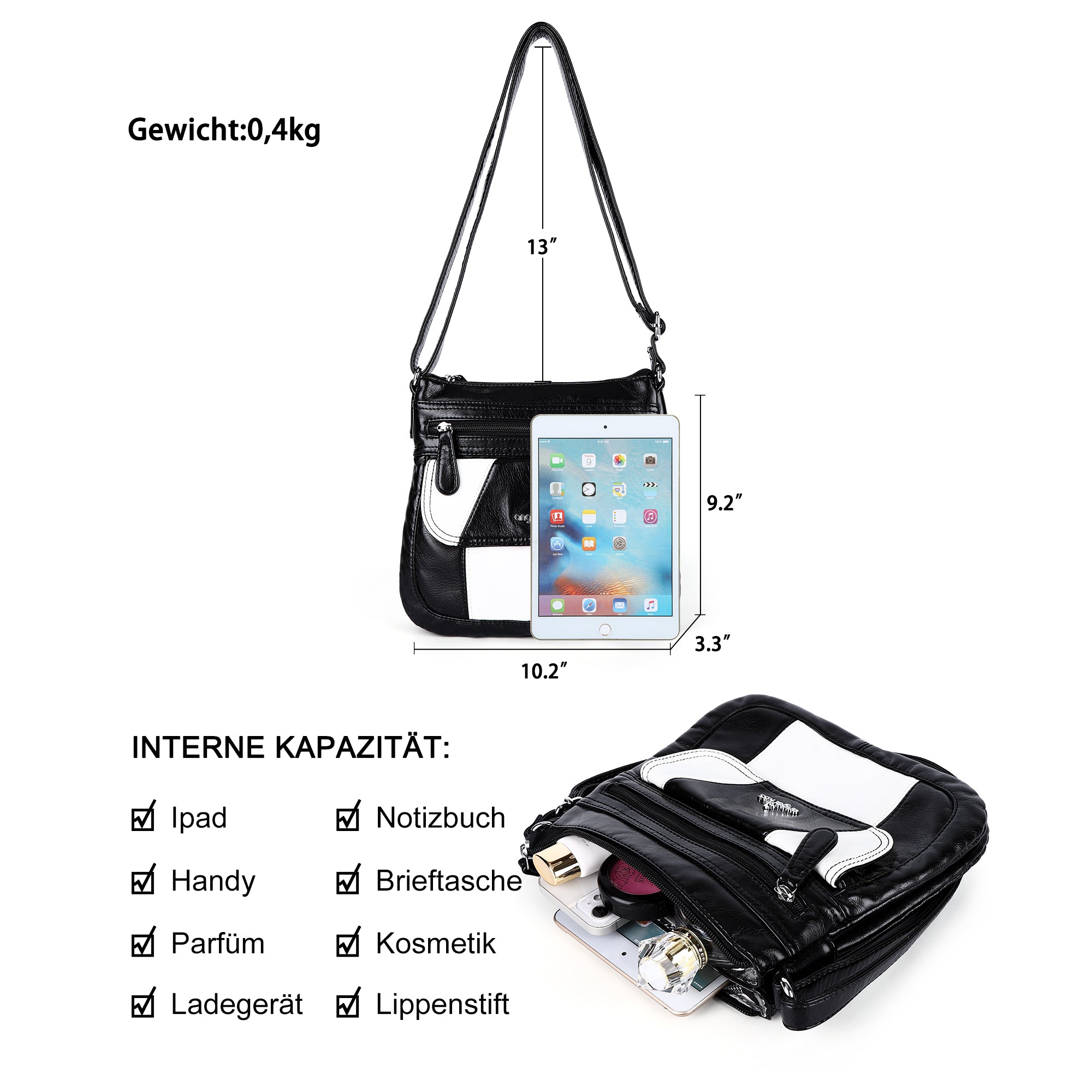 Women's Lightweight Daily Comfort shoulder bag-Angelkiss Bag