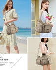 Fashionable Handbags Women Tote Shoulder Top Handle Satchel Hobo Bags-Angelkiss Bag