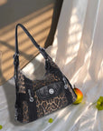 Art style Multi-functional vintage classic holiday/dinner/party/cross-over handbag