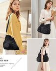 Fashionable Handbags Women Tote Shoulder Top Handle Satchel Hobo Bags-Angelkiss Bag