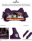 Women Waterproof Hobo Shoulder Purses and Handbags-Angelkiss Bag