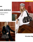 Washed Desigher Handbag For Women with Multi pockets