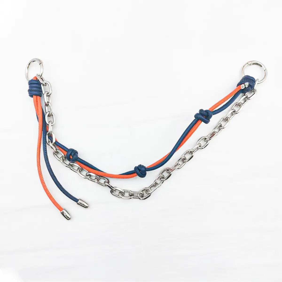 Mixed-Style Bag Chain | Fashion Chain Accessory with Metal and Rope Details