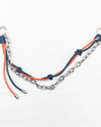Mixed-Style Bag Chain | Fashion Chain Accessory with Metal and Rope Details
